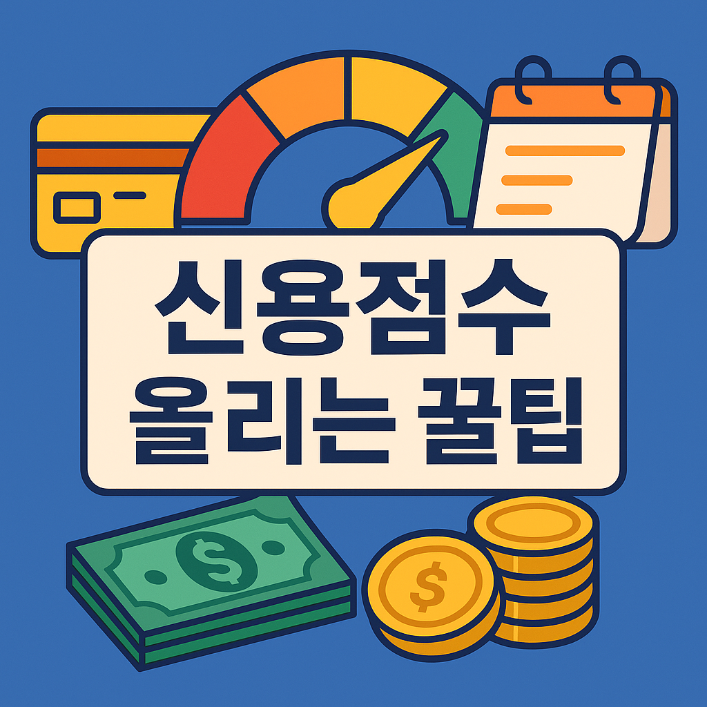 신용점수 올리는 꿀팁